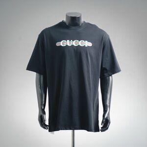 Gucci Classic Logo Web Stripe T-Shirt